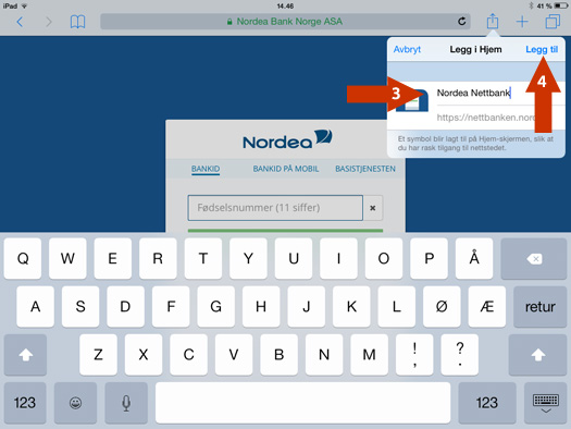 Nordea nettbank mobil