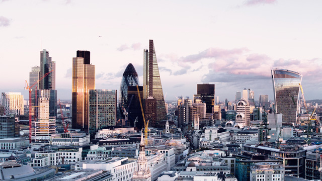 Bilde av Londons finansielle distrikt