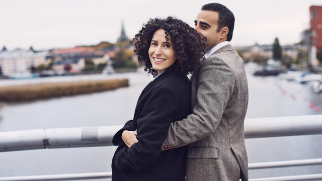 Couple on bridge SMALL