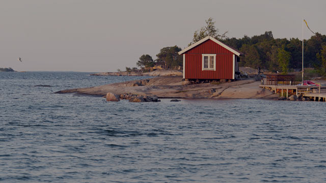 Kjøkkenbenk med uferdig oppvask