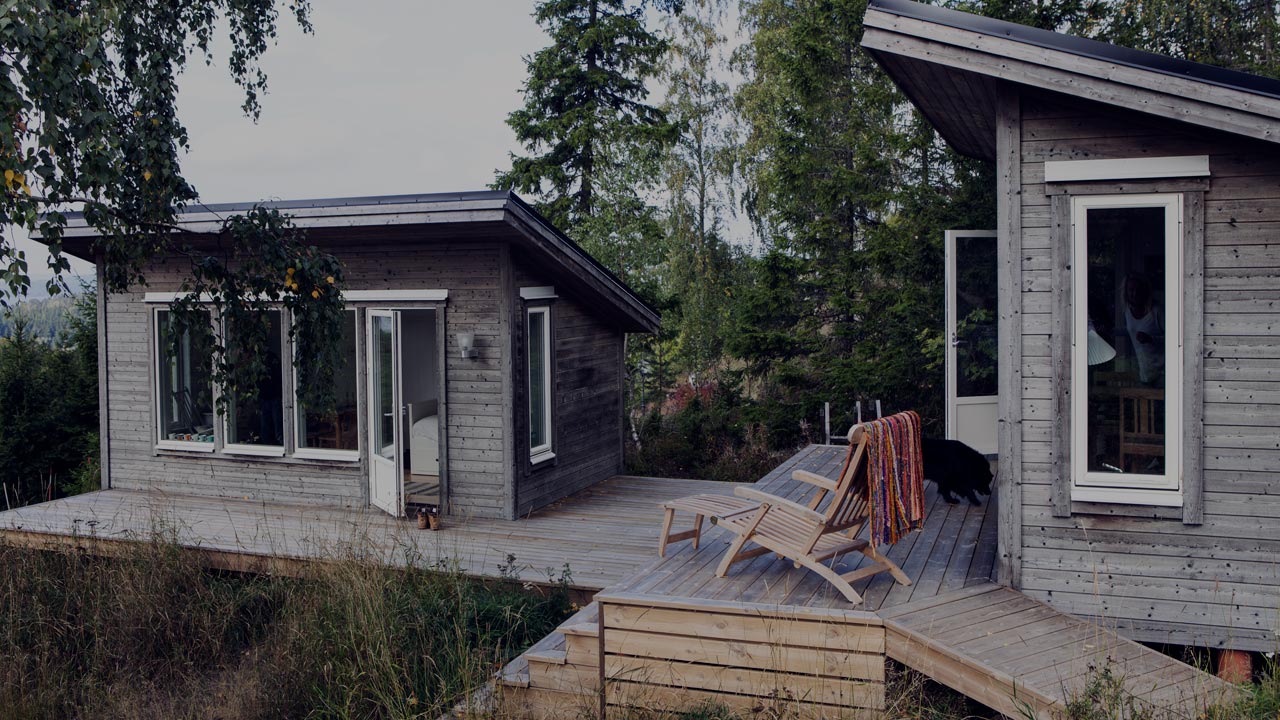 Sommerhus i tre