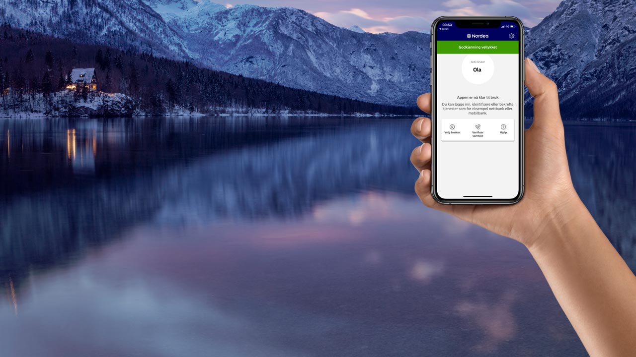 Bankid Din Elektroniske Legitimasjon Nordea No