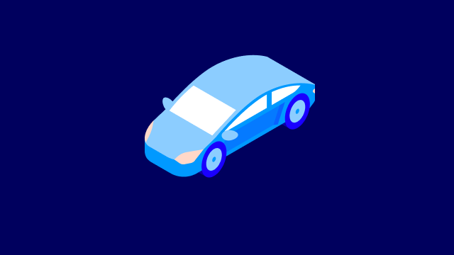 car icon dark blue 640x360