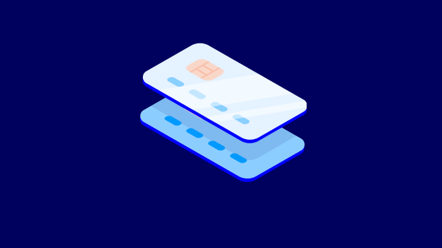 Cards icon dark blue - 640x360