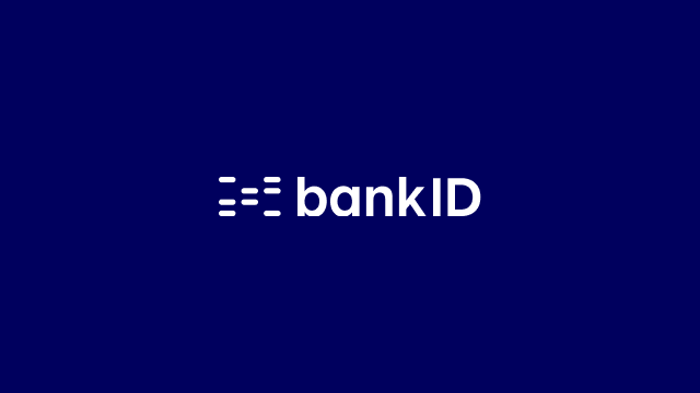 BankID official logo icon dark blue - 640x360