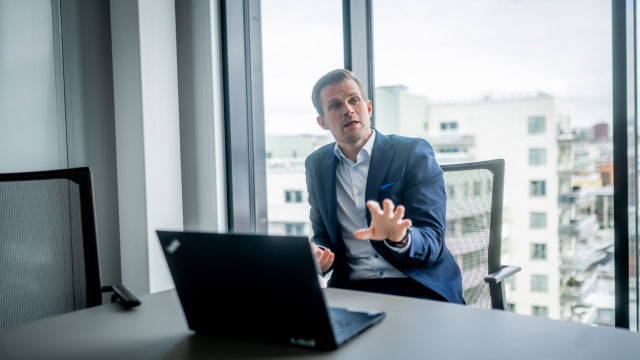 Espen Haugdahl Hagen, investeringsrådgiver i Nordea